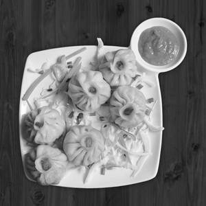 Veg Steam Momos(6Pic)