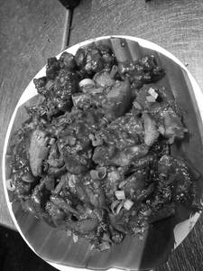 Pork manchurian