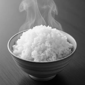 Steamed rice