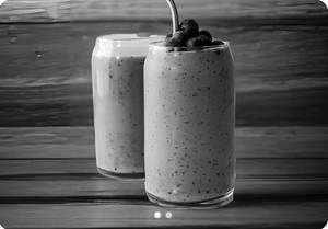 Blueberry Milkshake