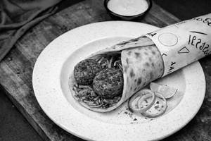 Veg Kebab Kathi Roll