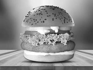 Crispy Chicken Club Burger