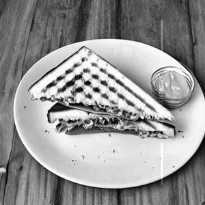 Grilled Club Cheese Sandwich
