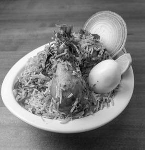 Chicken Dum Biryani [Egg]