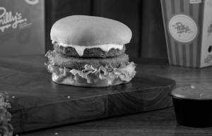 All American Veg Cheese Burger