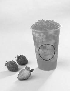 Strawberry Bubble Mint Mojito