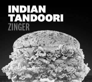 Chicken Zinger Burger - Tandoori