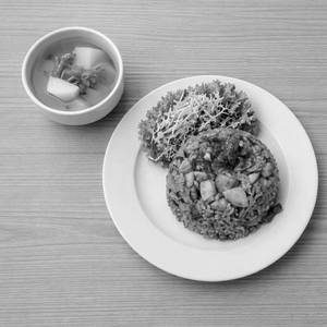 Chicken Fried Rice With Potato Soup