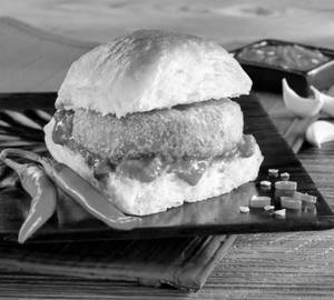 Schezwan vadapav