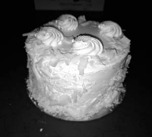 Eggless White Forest Cool Cake 1kg