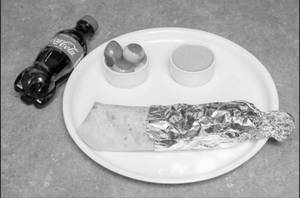 Veg Keema Roll with Coke Soft Beverage [200 ml]