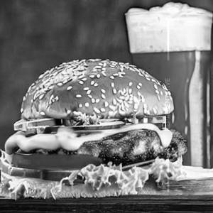 Grill Juicy Chicken Burger
