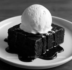 Brownie With Ice Cream