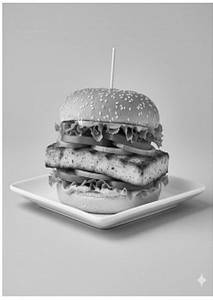 Grilled Paneer Burger