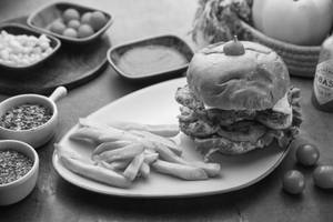 Lamb Patty Burger