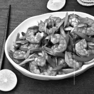 Prawns Stir Fry Dry