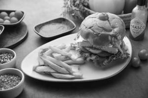Peri Peri Cottage Cheese Burger