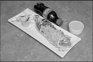 Chilli Mushroom Roll with Coke Soft Beverage [200 ml]