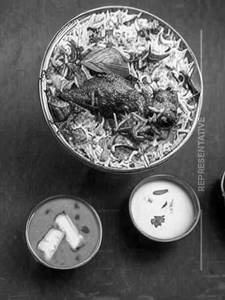 Gongura Chicken Biryani