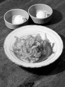Honey Noodles With Ice Cream [Large]