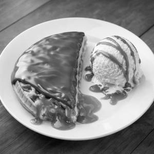 Caramel & Milk Fantasy Waffle