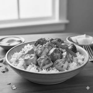 Home Style Chicken Rice Bowl