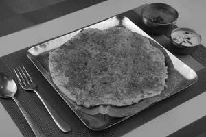 Ghee Podi Onion Uttappam