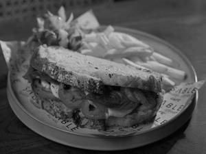 Tomato Caprese Sandwich