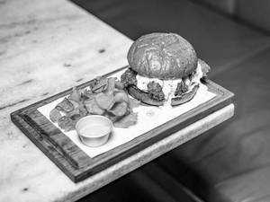 Hot Fried Chicken Burger