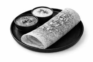 Garlic plain dosa