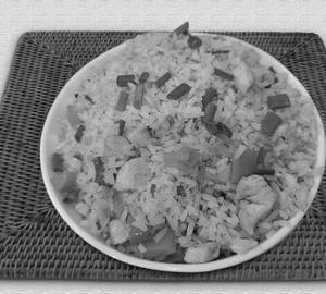 Chicken cilantro rice