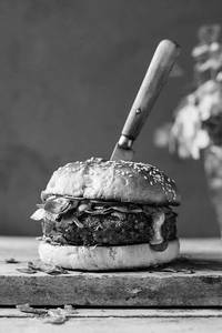 Smokey Veggie Burger