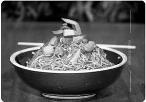 Chicken Singapore Noodles