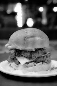 Fried Fish Burger