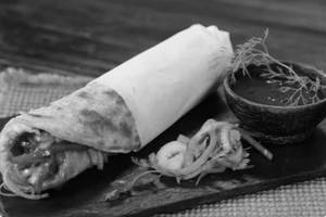 Chicken Seekh Kebab Egg Roll