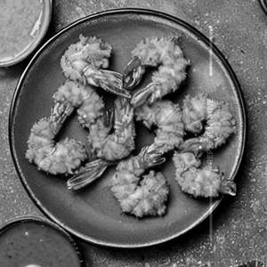 Golden Fried Prawns