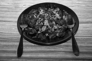 Smoke Beef Pepper Fry