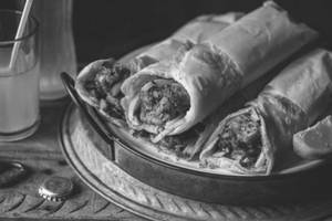 Chicken Seekh Kebab Roll