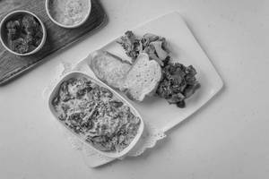 Ravioli In Creamy Porchini Sauce
