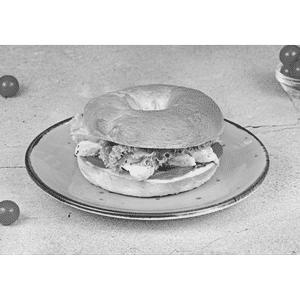 Bagel Sandwich (Roasted Chicken)