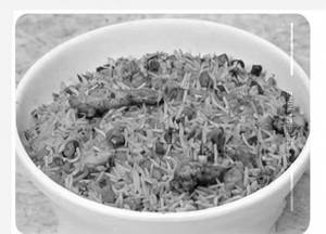 Schezwan cheicken fried rice