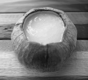 Coconut souffle pot