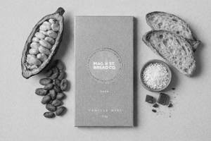 Mag St. Bread Co. X Vanilla Miel: Sea Salted Sourdough Crisp 55%