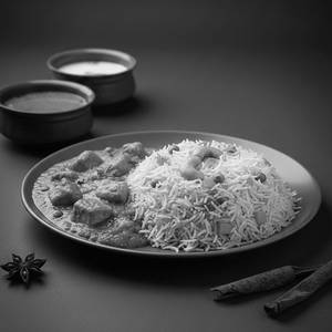 Ghee Kaju Pulao Paneer Masala
