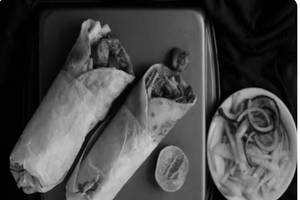 Double Egg Single Chicken Roll.