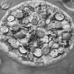 Mixed Veg Cheese Pizza