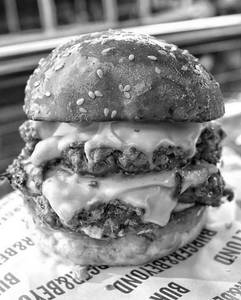 Chicken Double Down Burger