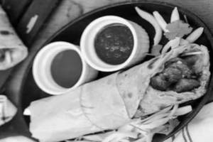 Mutton Seekh Kebab Egg Roll