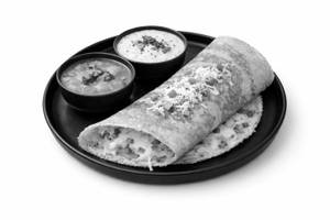 Cheese onion dosa