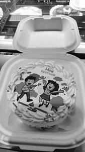 Holi Bento Cake
